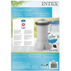 Pompe De Filtration Intex 28604GS - 2,271 Litres Par Heure -Pompe et filtre de piscine Soldes 58676031 5