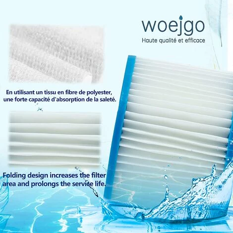 HIASDFLS Filtre Spa Pour Bestway 58323 - Lot De 4, Cartouche Filtrante Taille 6 Pour Lay-Z-Spa, Pour Monaco, Pour Miami, Pour Vegas 2 HIASDFLS Filtre Spa Pour Bestway 58323 - Lot De 4, Cartouche Filtrante Taille 6 Pour Lay-Z-Spa, Pour Monaco, Pour Miami, Pour Vegas – Image 2