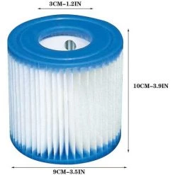 Fei Yu Filtre De Piscine Cartouche Filtrante De Piscine Gonflable Pour Accessoire De Piscine 5 Fei Yu Filtre De Piscine Cartouche Filtrante De Piscine Gonflable Pour Accessoire De Piscine -Pompe et filtre de piscine Soldes 58686950 3