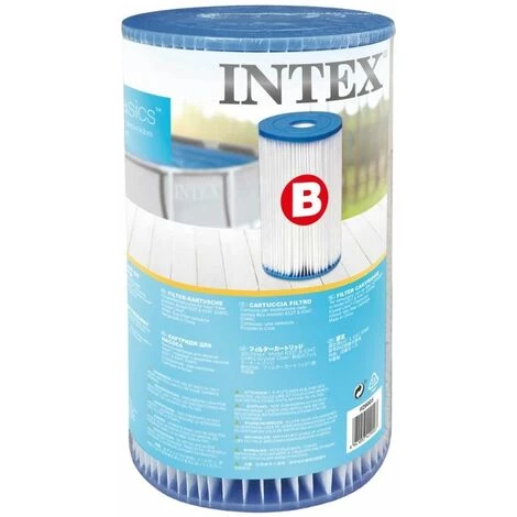 Cartouche Filtrante Intex Type B 29005 - Filtre Pour Pompe De Filtration 1 Cartouche Filtrante Intex Type B 29005 - Filtre Pour Pompe De Filtration