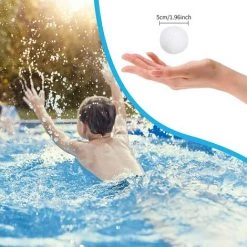 FVBJD 1600g Boules De Filtre De Piscine Balles Filtrantes Balles De Filtration Filtre Balls Réutilisables Peut Remplacer 57 Kg Sable Filtrant Sable De Quartz,Convient Systèmes De Filtration -Pompe et filtre de piscine Soldes 58754766 5