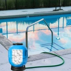 FVBJD Filtre Balls, Boules De Filtre, Balles Filtrantes Réutilisables, Convient à Divers Systèmes De Filtration Boules De Filtre De Piscine(300g) -Pompe et filtre de piscine Soldes 58754798 3