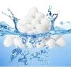 FVBJD Balles Filtrantes, 700g Boules De Filtre De Piscine, Peut Remplacer 25 Kg Sable Filtrant Sable De Quartz, Convient à Divers Systèmes De Filtration Boules De Filtre De Piscine