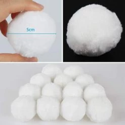 FVBJD Balles Filtrantes, 700g Boules De Filtre De Piscine, Alternative Pour 25kg De Sable Filtrant, Filtre Pour Piscine, Média Filtre à Fibres Pour Piscine Filtres à Sable Filtrage De L'eau -Pompe et filtre de piscine Soldes 58754832 5