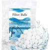 FVBJD 900g Boules De Filtre De Piscine Balles Filtrantes Balles De Filtration Filtre Balls Réutilisables Peut Remplacer 57 Kg Sable Filtrant Sable De Quartz,Convient Systèmes De Filtration