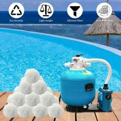 FVBJD Balles Filtrantes, Balle Filtrante Piscine, Boules De Filtre De Piscine (700) -Pompe et filtre de piscine Soldes 58754846 4