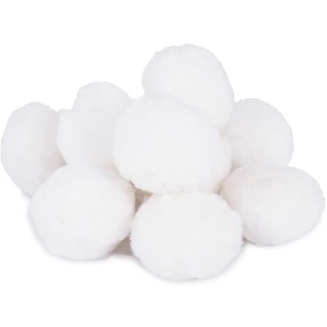 FVBJD Balles De Filtration, Accessoire Pour Système De Filtration, Balles Filtrantes à Sable Quartzeux, Filtre De Piscine, 700 G 4 FVBJD Balles De Filtration, Accessoire Pour Système De Filtration, Balles Filtrantes à Sable Quartzeux, Filtre De Piscine, 700 G – Image 4