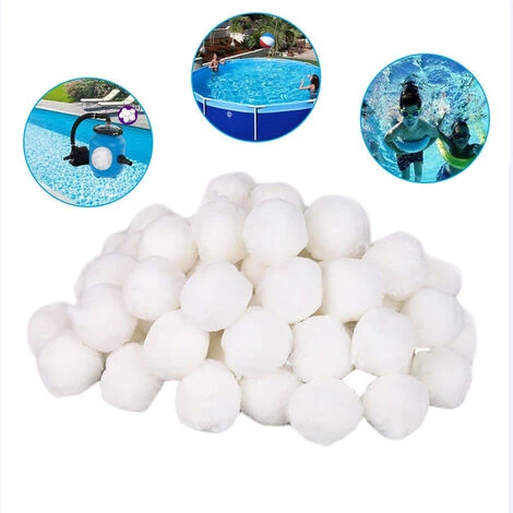 LTS FAFA Boules De Filtre,Balles Filtrantes 700g Peut Remplacer 25 Kg Sable Filtrant Sable De Quartz,Média Filtre à Fibres Utilisées Dans Les Piscines, Filtres à Sable, Filtration D'eau. 5 LTS FAFA Boules De Filtre,Balles Filtrantes 700g Peut Remplacer 25 Kg Sable Filtrant Sable De Quartz,Média Filtre à Fibres Utilisées Dans Les Piscines, Filtres à Sable, Filtration D'eau. – Image 5