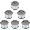 AOUGO Lot De 6 Filtres De Rechange Pour MSPA FD2089 Pour Pompes à Cartouche Pour Tous Les Spas Actuels Chez MSPA