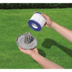 PERLE RARE Lot De 2 Cartouches Filtrantes Pour Nouveau Modèle Lay-z-Spa Taille VI -Pompe et filtre de piscine Soldes 59325562 4