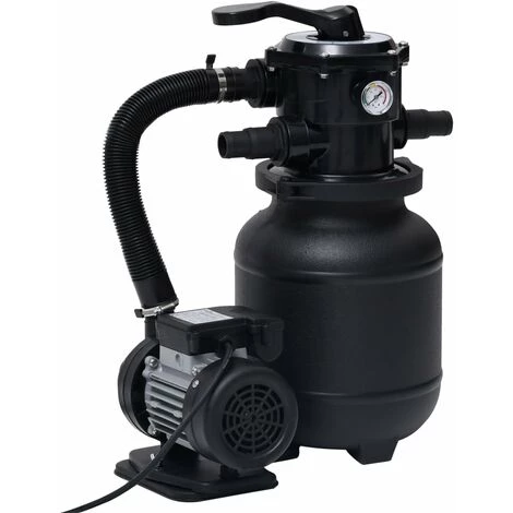 GROSMONDE Pompe De Filtration ¨¤ Sable 6,0 M3/h 18 L Avec Vanne ¨¤ 7 Positions 2 GROSMONDE Pompe De Filtration ¨¤ Sable 6,0 M3/h 18 L Avec Vanne ¨¤ 7 Positions – Image 2