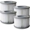 EINEMGELD Lot De 4 Cartouches Filtrantes De Rechange Pour Piscine Gonflable Mspa, Jacuzzi