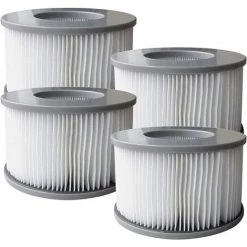EINEMGELD Lot De 4 Cartouches Filtrantes De Rechange Pour Piscine Gonflable Mspa, Jacuzzi 9 EINEMGELD Lot De 4 Cartouches Filtrantes De Rechange Pour Piscine Gonflable Mspa, Jacuzzi -Pompe et filtre de piscine Soldes 59434052 5