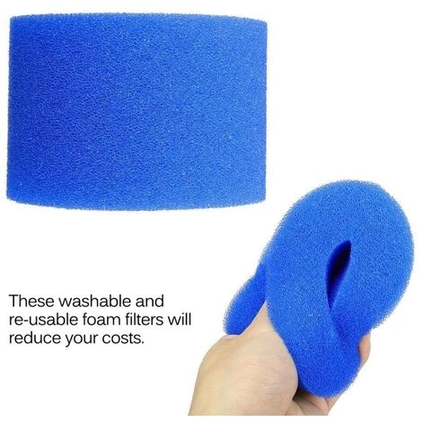 CATHERINE 1 Pièce Filtre Spa Éponge Filtrante Pour Intex S1 Gonflable Filtre Spa Réutilisable Lavable Filtre Mousse 3 CATHERINE 1 Pièce Filtre Spa Éponge Filtrante Pour Intex S1 Gonflable Filtre Spa Réutilisable Lavable Filtre Mousse – Image 3