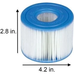 CATHERINE 29001E Lot De 2 Cartouches Filtrantes De Type S1 Pour PureSpa -Pompe et filtre de piscine Soldes 59472622 4