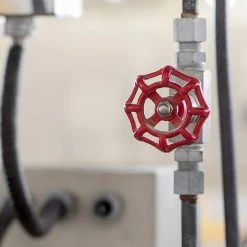 GALOZZOIT Volant De Vanne Poignée De Vanne En Fer Rouge Vanne à Boisseau Sphérique Vanne D'arrêt Robinet De Conduite D'eau Vanne Partie Supérieure Poignée 7x7mm 3 Pièces -Pompe et filtre de piscine Soldes 59853236 4