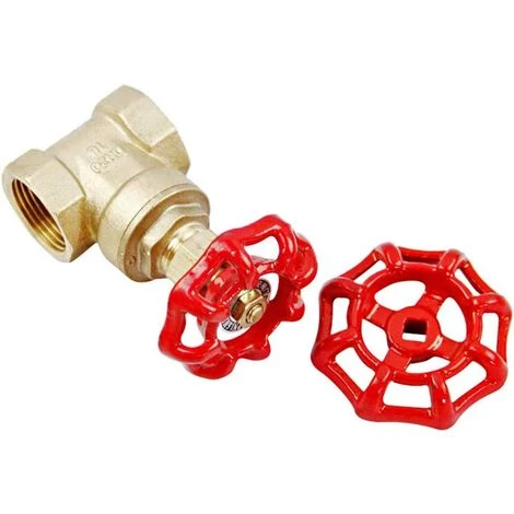 GALOZZOIT Vanne Volant En Fer Vanne à Boisseau Sphérique Vanne D'arrêt Robinet Tuyau D'eau Partie Supérieure Poignée 6x6mm 50g (rouge) 4 GALOZZOIT Vanne Volant En Fer Vanne à Boisseau Sphérique Vanne D'arrêt Robinet Tuyau D'eau Partie Supérieure Poignée 6x6mm 50g (rouge) – Image 4