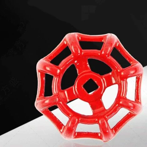 GALOZZOIT Vanne Volant En Fer Vanne à Boisseau Sphérique Vanne D'arrêt Robinet Tuyau D'eau Partie Supérieure Poignée 6x6mm 50g (rouge) 5 GALOZZOIT Vanne Volant En Fer Vanne à Boisseau Sphérique Vanne D'arrêt Robinet Tuyau D'eau Partie Supérieure Poignée 6x6mm 50g (rouge) – Image 5