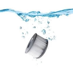 PERLE RARE 2pcs Filtres De Bain à Remous Pour MSpa Piscines Gonflables, Pompe à Cartouche Filtrante Version Améliorée Pour MSPA Tous Les Spas Actuels -Pompe et filtre de piscine Soldes 59968833 4