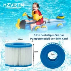 GRID COOL Intex 29011E Type S1 Pour PureSpa Filtre,Easy Set Pool Spa Hot Tub Filter Replacement Cartridges,pour Jardin Extérieur (6 Pcs) -Pompe et filtre de piscine Soldes 60029857 5