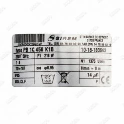 Pompe De Circulation Sirem PB1C450K1B Autres (non Standard) -Pompe et filtre de piscine Soldes 60472627 3