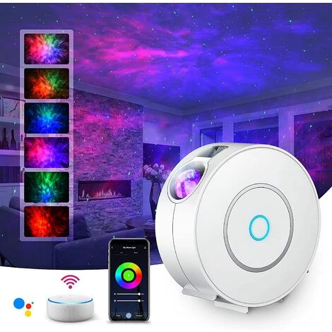 PREMIER LED Alexa Projecteur étoiles Rotatif,SUPPOU Planetarium Projecteur Led Intelligent,Veilleuse,Gradation/Contrle Vocal/Connexion WiFi/Minuterie,Chambre,Cadeau,Paques, Avec Alexa, Google Compatible 1 PREMIER LED Alexa Projecteur étoiles Rotatif,SUPPOU Planetarium Projecteur Led Intelligent,Veilleuse,Gradation/Contrle Vocal/Connexion WiFi/Minuterie,Chambre,Cadeau,Paques, Avec Alexa, Google Compatible