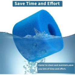 JOORRT Éponge Filtrante Type S1, Cartouche Filtrante RéUtilisable 8 JOORRT Éponge Filtrante Type S1, Cartouche Filtrante RéUtilisable -Pompe et filtre de piscine Soldes 60667895 4