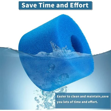 JOORRT Éponge Filtrante Type S1, Cartouche Filtrante RéUtilisable 4 JOORRT Éponge Filtrante Type S1, Cartouche Filtrante RéUtilisable – Image 4