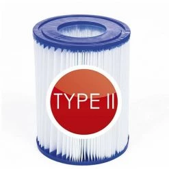 LIFCAUSAL Cartouches De Filtre De Piscine Pour Cartouche De Type II Type IIFiltre à Cartouche Pompes De Filtration De Piscine, Pour Pompe De Filtration Lay Z Spa, Blanc 10,6 X 10,6 X 13,6 Cm -Pompe et filtre de piscine Soldes 61250826 2