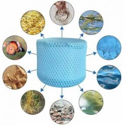 NAXUNNN Lot De 2 Protections Compatibles Avec Les Filtres , Et Les Couvercles En Maille Sont Pour Les Filtres De Remplacement à 90 Plis. -Pompe et filtre de piscine Soldes 61254968 4