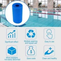 3 Filtres De Piscine En Mousse Réutilisables Et Lavables Pour Spa De Type A GrooFoo -Pompe et filtre de piscine Soldes 61365989 5
