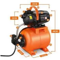 Pompe De Surpression Automatique TOPSHAK TS-WP3 800W 3600L/h 7 Pompe De Surpression Automatique TOPSHAK TS-WP3 800W 3600L/h -Pompe et filtre de piscine Soldes 63645846 3