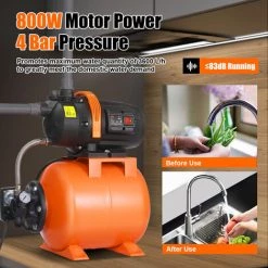 Pompe De Surpression Automatique TOPSHAK TS-WP3 800W 3600L/h 9 Pompe De Surpression Automatique TOPSHAK TS-WP3 800W 3600L/h -Pompe et filtre de piscine Soldes 63645846 5