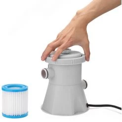 TANCYCO Pompe De Filtre De 300 Gallons élément De Filtre Accessoires De Pompe De Filtre Cartouche De Filtre De Pompe De Filtre De Circulation Accessoire HS-630 -Pompe et filtre de piscine Soldes 63781638 4