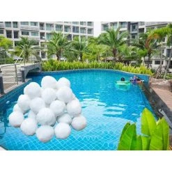 Filtre De Piscine De Réservoir De Poissons De Boule De Poils De Nitrification De Ménage (700g),HANBING -Pompe et filtre de piscine Soldes 63783642 5