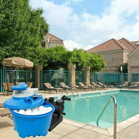 CLEGGFR Boule Filtrante De Piscine 700g, Filtre En Fibre 3 CLEGGFR Boule Filtrante De Piscine 700g, Filtre En Fibre – Image 3