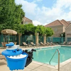 FOZIY Boule Filtrante De Piscine 700g, Filtre En Fibre，Fonepro -Pompe et filtre de piscine Soldes 63838848 3