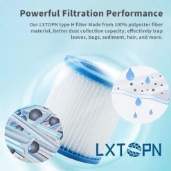 MOWZE For Intex Piscine Cartouche De Filtre Type H 29007 Pour Filtre Pompes 28601, 28602 (4 PCS) 4 PCS 6 MOWZE For Intex Piscine Cartouche De Filtre Type H 29007 Pour Filtre Pompes 28601, 28602 (4 PCS) 4 PCS -Pompe et filtre de piscine Soldes 63869833 2