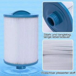 MOWZE 2 X Spa Cartouche De Filtre , Jacuzzi Remplacement Filtre, Spa Entreprise Jacuzzi -Pompe et filtre de piscine Soldes 63869937 5