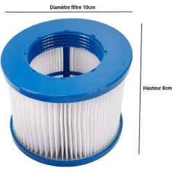 MOWZE Lot De 2 Cartouches De Filtres Pour Spa Gonflable -Pompe et filtre de piscine Soldes 63869951 2