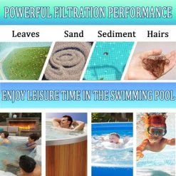 TINOR Paquet De 2 Cartouches Filtrantes VI De Rechange Pour Filtre De Piscine Bestway VI Pour Miami, Vegas, Palm Springs, Monaco, Taille Bestway, Accessoires De Filtre De Rechange 9 TINOR Paquet De 2 Cartouches Filtrantes VI De Rechange Pour Filtre De Piscine Bestway VI Pour Miami, Vegas, Palm Springs, Monaco, Taille Bestway, Accessoires De Filtre De Rechange -Pompe et filtre de piscine Soldes 64028696 5