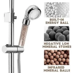 LTS FAFA Pommeau De Douche À Économie D'eau De Douche À Main Led Pommeau De Douche À 3 Couleurs Changeantes Avec Filtre - Grand 6 LTS FAFA Pommeau De Douche À Économie D'eau De Douche À Main Led Pommeau De Douche À 3 Couleurs Changeantes Avec Filtre - Grand -Pompe et filtre de piscine Soldes 64033980 3