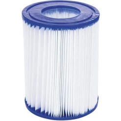 TANCYCO Lot De 2 Cartouches De Filtre De Piscine Pour Pompes De Filtre De Piscine De Filtre à Cartouche Intex Type A, Filtre De Rechange Pour Nettoyeur De Piscine, Blanc -Pompe et filtre de piscine Soldes 64277749 2