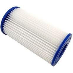 TANCYCO Cartouches De Filtre De Piscine Pour Intex Type A Filtre à Cartouche Pompes De Filtration De Piscine, Filtre De Rechange Nettoyeur De Piscine, Blanc 20 X 10 Cm -Pompe et filtre de piscine Soldes 64277847 4