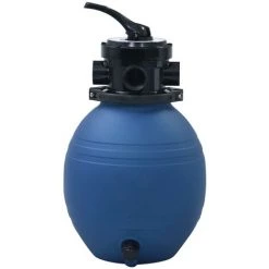 TANCYCO Filtre à Sable Pour Piscine Avec Vanne 4 Positions Bleu 300 Mm 7 TANCYCO Filtre à Sable Pour Piscine Avec Vanne 4 Positions Bleu 300 Mm -Pompe et filtre de piscine Soldes 64395708 3