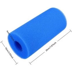 BENOBBY KIDS Lot De 4 Éponge Filtrante , Éponges Filtrantes Pour Piscine - Bleu - 200 X 100 Mm - Pour Filtre Piscine, Réutilisables Et Lavables, Filtre En Mousse Pour Spa, Piscine -Pompe et filtre de piscine Soldes 64406631 3