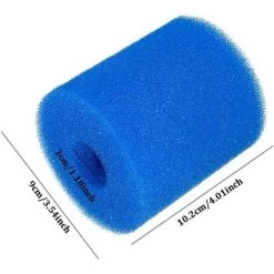 BENOBBY KIDS 4 Pièces Réutilisable Lavable Piscine Filtre Mousse Éponge Cartouche Pour 93*30*102 MM -Pompe et filtre de piscine Soldes 64411240 2