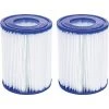 MEZHENG Lot De 2 Cartouches De Filtre Pour Piscine Intex Type A