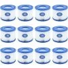 Dontodent 12PCS Cartouches Filtrantes Pour Piscine De Type VI Pour Bestway Taille 6-58323