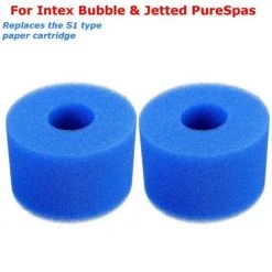 Éponge Filtrante Type S1 Filtres De Piscine En Mousse, Cartouche Filtrante RéUtilisable Pour Intex Type S1, Mousse Pour Piscine, Aquarium, Spa(4 Pièces) 56Vingt -Pompe et filtre de piscine Soldes 64937979 4